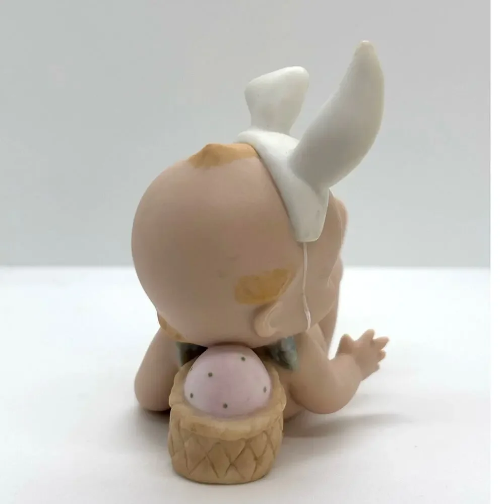 VTG 1994 Jesco/Enesco Rose O'Neill Porcelain Kewpie Doll Figurine, Easter Bunny